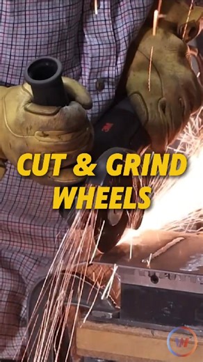 Weld.com | Standard grinding discs on the side. Hard no. We run 3M Cubitron 3 Cut & Grind discs built for edge work, with an extra adhesive layer so... | Instagram