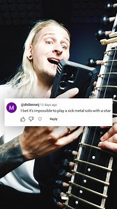 Sitar Metal actually sounds FIRE 🔥Song: BERNTH - Sitar #guitar #sitar #guitarsdaily #guitarra #guitartok #guitarsolo | Bernth