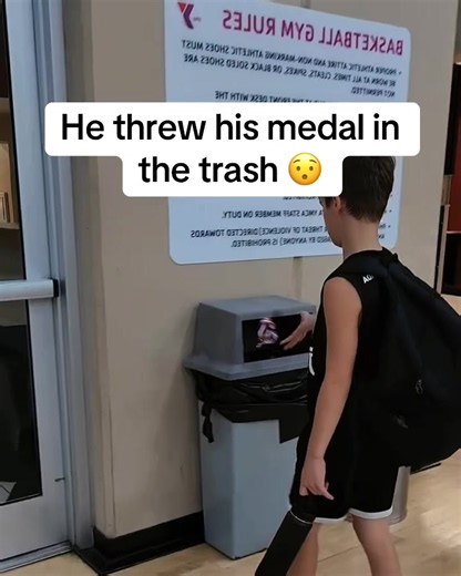 “I lost” 🤷‍♂️ (via joelgandara/IG) #basketball #medal #sports | joel gandara