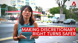 11K views · 129 reactions | Ever had a near-miss at a discretionary right-turn junction - regardless of whether you're a pedestrian or a motorist? We checked out the junction at Upper Serangoon Road and Jalan Rengkam before and after new red-amber-green turning arrows were installed. | CNA | Facebook