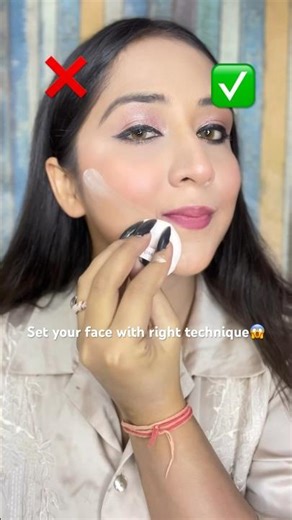 Don’t Do this❌Right way of Use Compact,powder✅ #youtubeshorts #makeuptips #makeuphacks #makeupideas