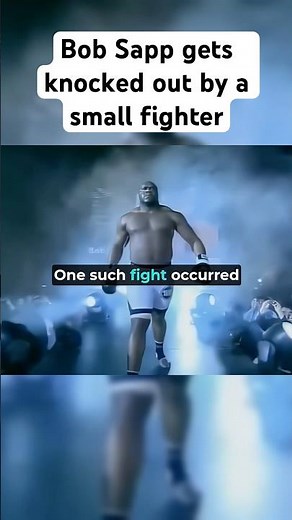 Bob Sapp gets knocked out by a small fighter #mma #ufc #boxing