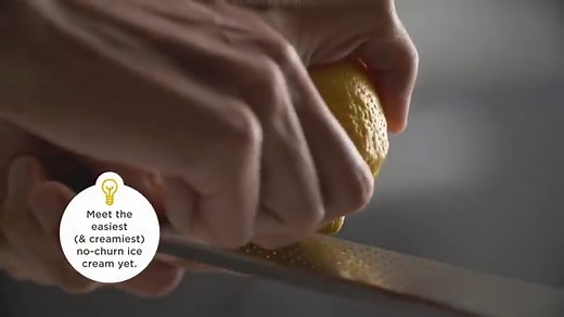 Dori Sanders’ No-Churn Fresh Lemon Ice Cream