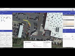 Drawing a vehicle path