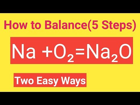 Na +O2=Na2O Balanced Equation||Sodium plus Oxygen=Sodium oxide Balanced Equation