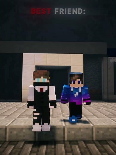 Friend Vs Best Friend In Minecraft 💀