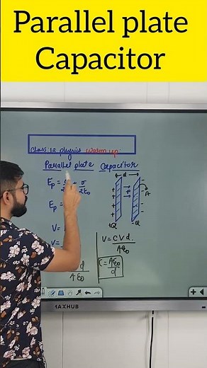 Parallel Plate Capacitor | Class 12 physics ch-2 | Warm up match with physics | ssp sir