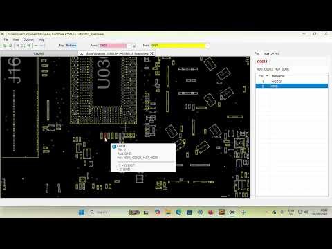 Asus Vivobook X556UJ=1=X556UJ Boardview format nets asc