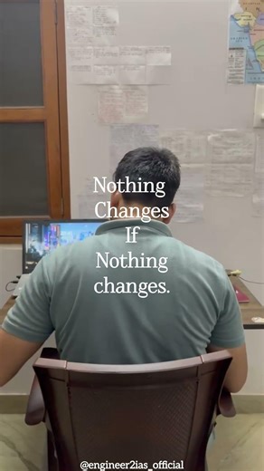 Change doesn't come from wishing.It comes from doing something different—today.