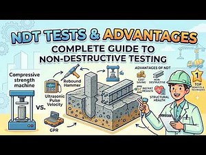 Non-Destructive Testing (NDT) Methods & Advantages | Concrete Technology | Civil Engineering