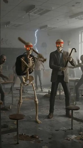 🎒 Student vs 👨‍🏫 Teacher – Who Survives Zombie Apocalypse? 🧟 #shorts #viral