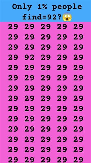 find 92😱🤔 subscribe for more puzzle #shorts #viral #brainteasers #numbers #trending #fypシ #quiz #new