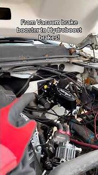 Silverado 1500 Hydro Boost Brake Conversion