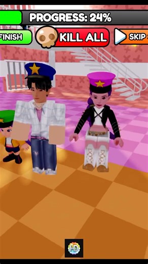 BABY RUMI FAMILY PRISON RUN ESCAPE! (Obby) #roblox #ytshorts #trending