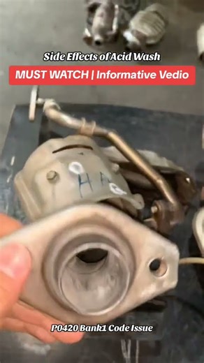 Reason of ERROR CODE p0420 in any Car.Catalytic Converter Replaced in Nissan Dayz #Catalytic #p0420