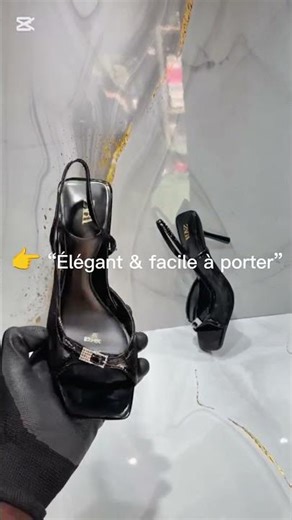 👉 “Le talon noir indispensable 😍”