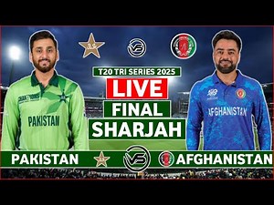 Tri Series Final Live: Pakistan v Afghanistan Final Live | PAK vs AFG Final Live Scores & Commentary