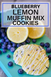 Lemon Blueberry Cookies