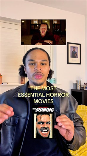 Essential Horror movie recommendations: - The Shining - The Thing - The Silence of the lambs - The Exorcist - Alien - Jaws - Psycho #horrormovies #movierecommendations #stanleykubrick #movies #whattowatch