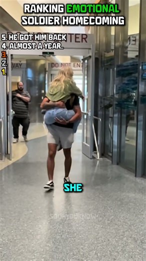 ranking the most painful military homecomings #emotional #soldiers #reunion