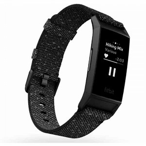 Fitbit  Charge 4 運動追踪器 花崗岩光面/黑色編織 FB417BKGY-FRCJK/L 香港行貨 | 友和 YOHO
