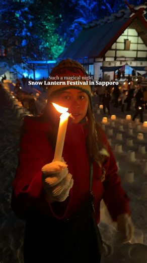 Got to see and experience the Snow Lantern Festival (Yukituro 2026 Snow Candle Final). Truly magical! ✨ 📍Jozankei, Sapporo —— According to their official website: Starting next season, our summer event, “JOZANKEI NATURE LUMINARIE,” will undergo a major change in planning due to the extensive renovation of Futami Park. Accordingly, we have decided to reorient the winter “Snow Lantern Festival” to a new format. As a result, the current “Snow Lantern Festival” will end from January 27th to Februar