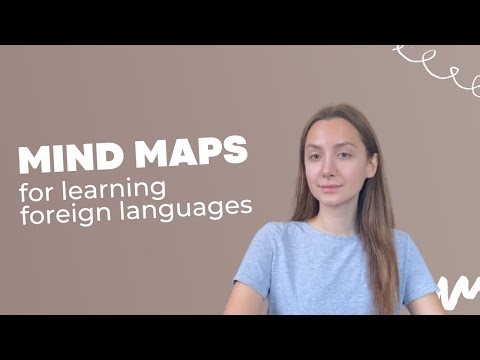 MIND MAPS FOR LEARNING FOREIGN LANGUAGES // technique, my experience for German and French languages