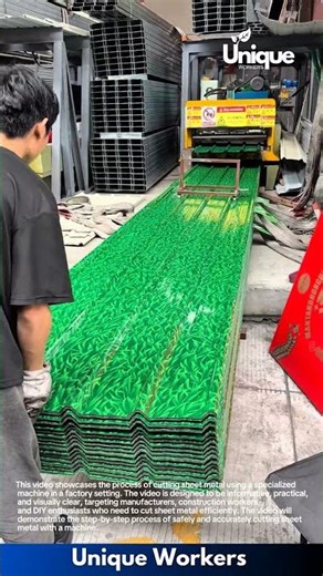 Color-Coated Metal Roofing Sheet Manufacturing Process | Grass Design Sheets