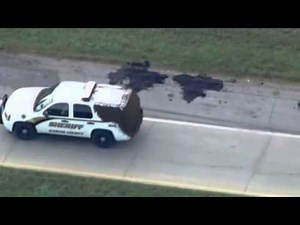 Video: Semi Truck Carrying Bees Overturns; Swarms Unleashed On Oklahoma High