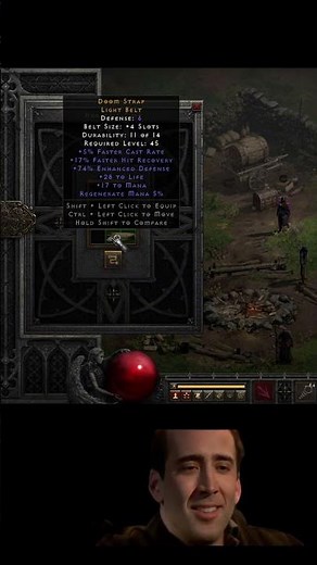 Crafting Belt Type Casters D2R #diablo2resurrected