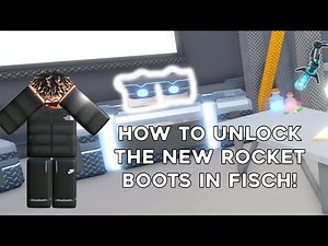 How to get the NEW rocket boots in ROBLOX Fisch