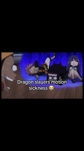 Dragon Slayers and Motion Sickness in Fairy Tail