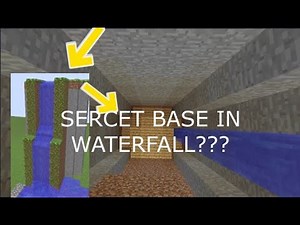 How to make a Minecraft waterfall in 4 SIMPLE steps!!