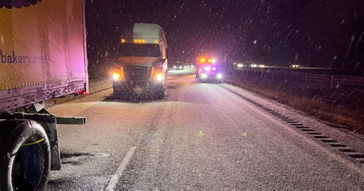 Huson man dies in I-90 crash