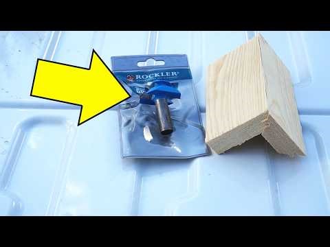 Rockler 45 Degree Router Jig Review (Link Below 👇)