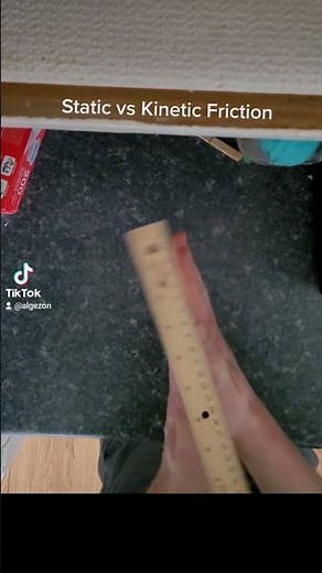 Static vs Kinetic Friction