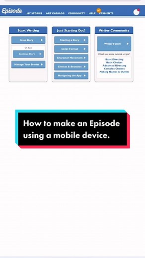 Episode Stories on TikTok