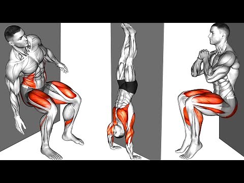 Total Body Workout With Wall Exercises