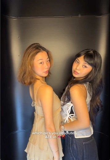 leveling up our photo booth game with @Pluto Photo 🎞️❤️ #fyp #bestie #photobooth