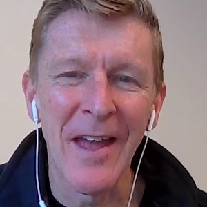 1.9K views · 93 reactions | British Astronaut Tim Peake talks with Gini Carlin about what astronauts he would have loved to meet!  Space: The Human Story Listen to ‘MavPeakes on Apple Podcasts & Spotify | BFBS Radio | Facebook