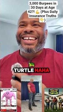 42 Years Old… 3,000 Burpees in 30 Days?! 💪 | Ian Sanders (Insurance Truths Along the Way 👇)