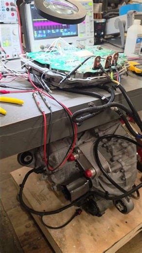 FDU Spinning with OpenInverter commands on original TI C2000 hardware.