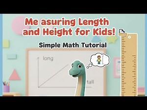 Measuring Length and Height for Kids! 📏 | Simple Math Tutorial