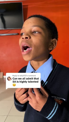 Andile Takes on the Hade Boss Challenge at Christian Progressive College in South Africa TikTok