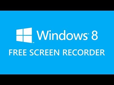 How To Screen Record In Windows 8