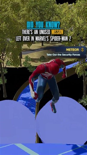 Unused Mission found in Marvel's Spider-Man 2 ☄️ #spiderman2 #cutcontent #brandnewday