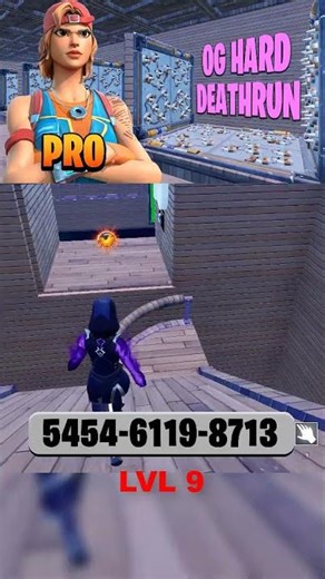 ⭐OG HARD PARKOUR 2⭐ LVL 9 5454-6119-8713 Fortnite