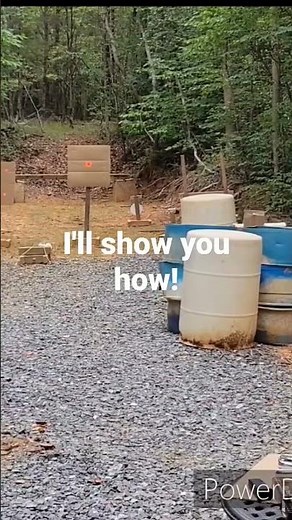 Check out my DIY moving target VIDEO! #pewpew #9mm #glock #moving targets