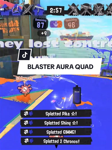 Exploring the Blaster Aura Quad in Splatoon 3