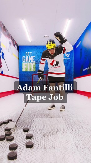 How To Tape Your Stick Like Adam Fantilli